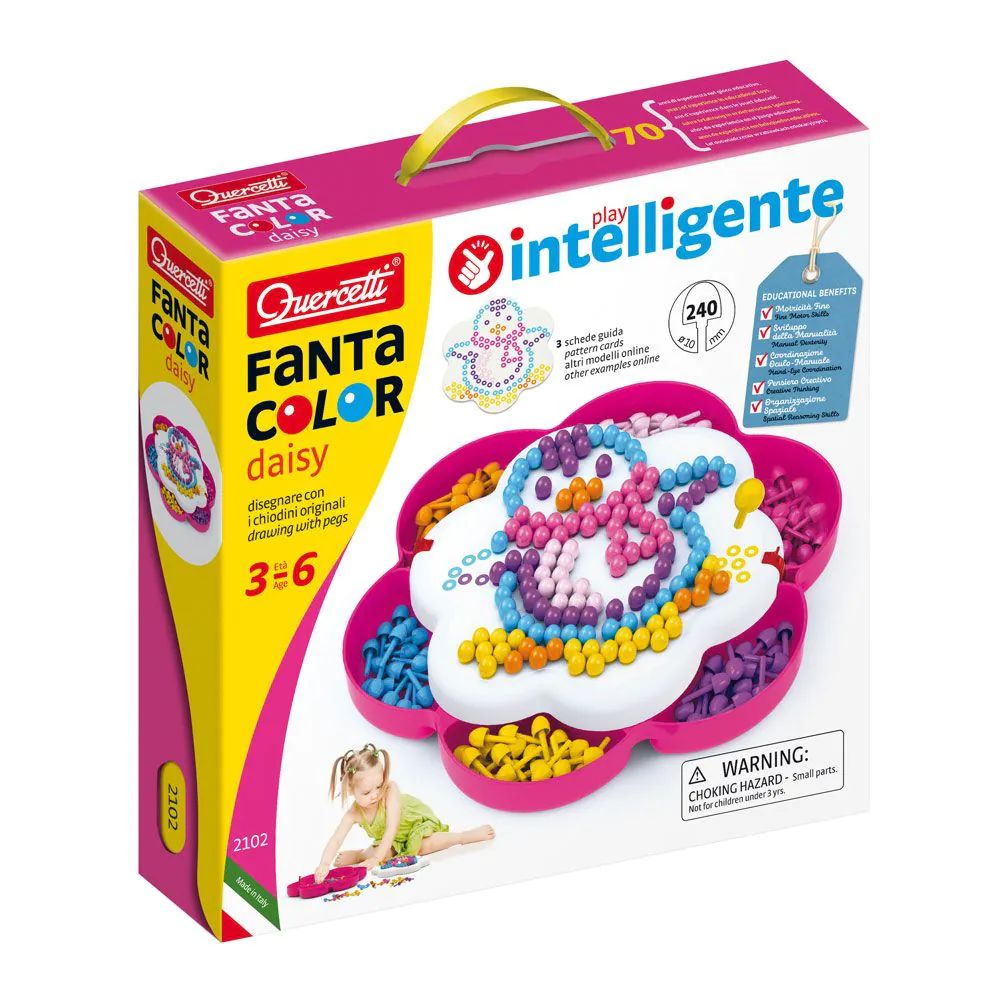 Set Quercetti Mosaic Fantacolor Pixel Daisy 240 piese 2102 - poza 1