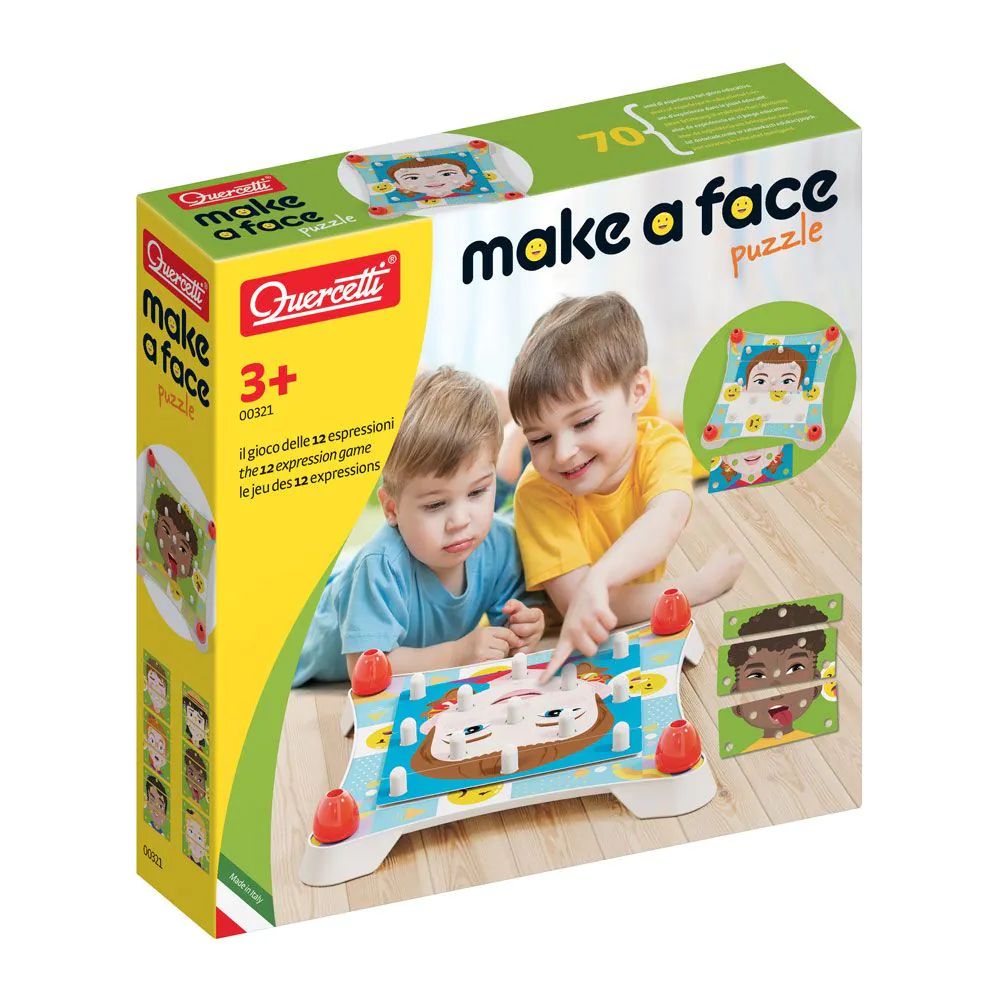Set Quercetti Puzzle Construieste o fata 00321 - poza 2