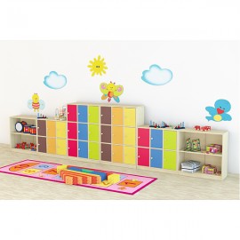 Set rafturi colorate – 17 - poza 2