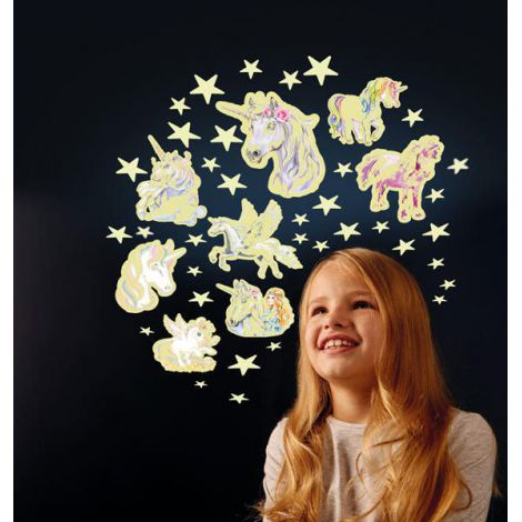 Set reflectorizant - unicorni si stele - poza 2