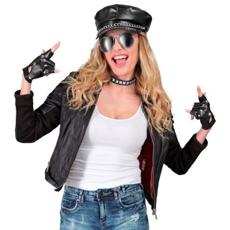 Set rocker sau bicker carnavl si petreceri Widmann 28158 - poza 3
