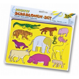 Set sabloane Lumea animalelor - poza 2