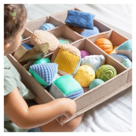 Set senzorial STEM cu 27 piese tactile, Guidecraft - poza 2