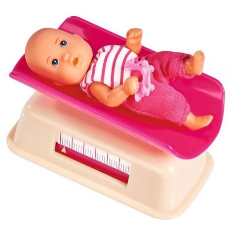Set Simba Steffi Love New Born Baby Set papusa 29 cm, 1 bebelus si accesorii - poza 5