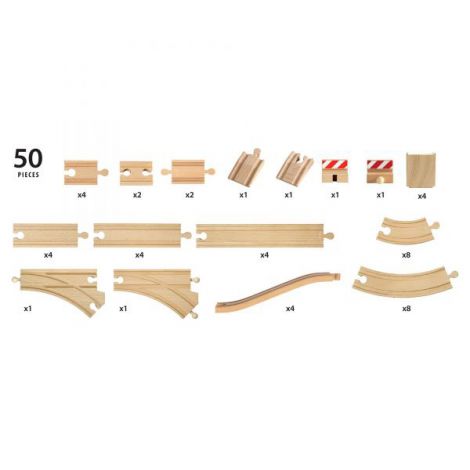 Set sine 50 bucati 33772 Brio - poza 2