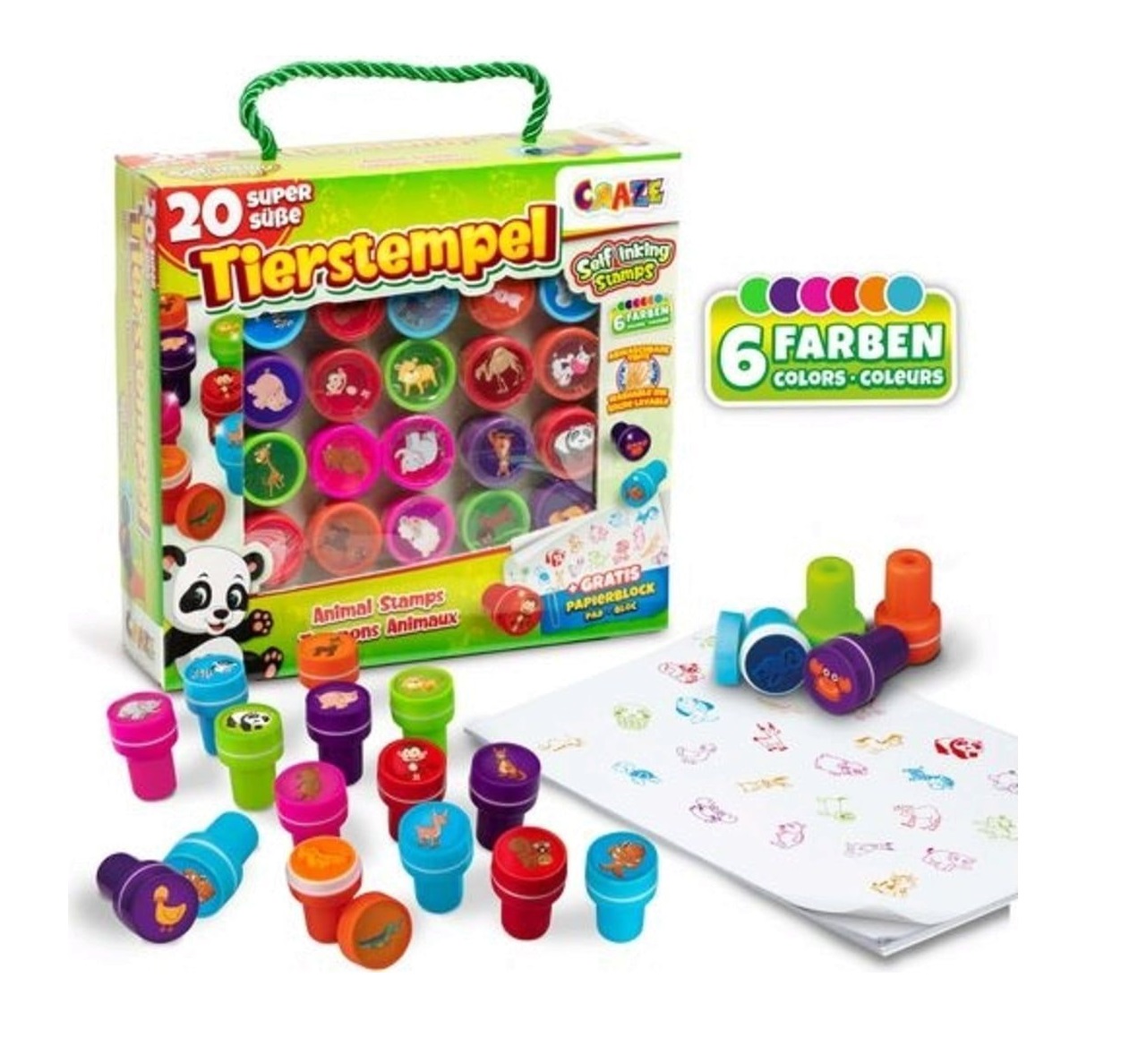 Set stampile animale Craze CRZ17784 - poza 2