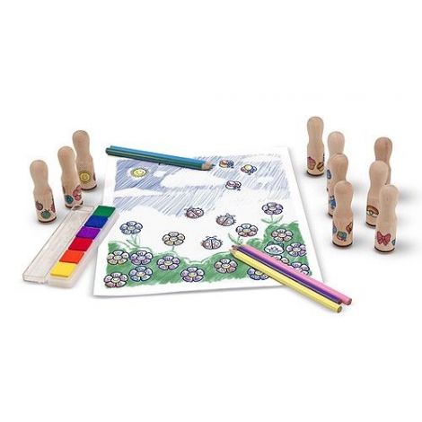 Set stampile Happy Handle Deluxe Melissa and Doug - poza 3