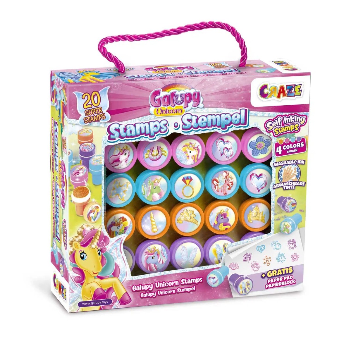 Set stampile Unicorn Craze Galupy CRZ47415
