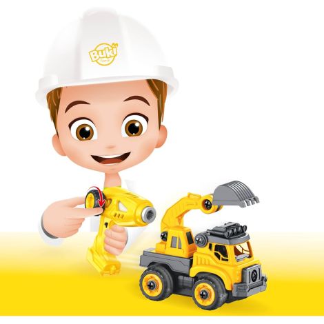 Set STEM constructie Camion Pompieri cu radiocomanda - poza 2
