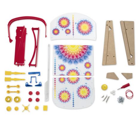 Set STEM Construieste un joc Pinball Melissa&Doug 30581 - poza 5
