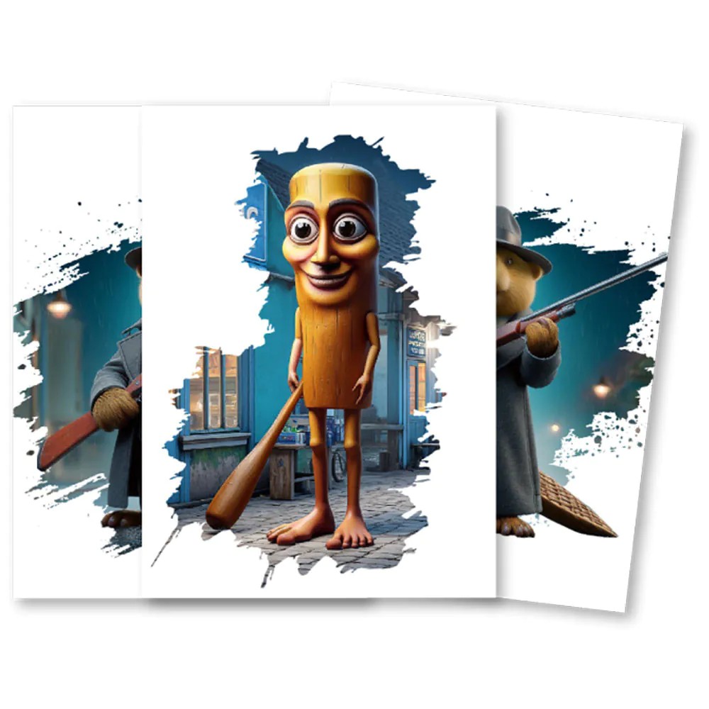 Set surpriza cartonase de colectionat si tatuaje Kidz Brainrot diverse modele - poza 3