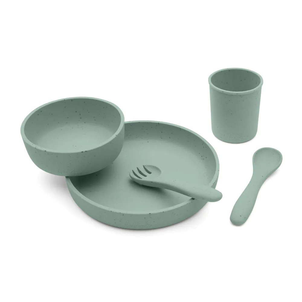 Set tacamuri bebelusi 5 piese Kikka Boo Platinum Silicon Sage - poza 1