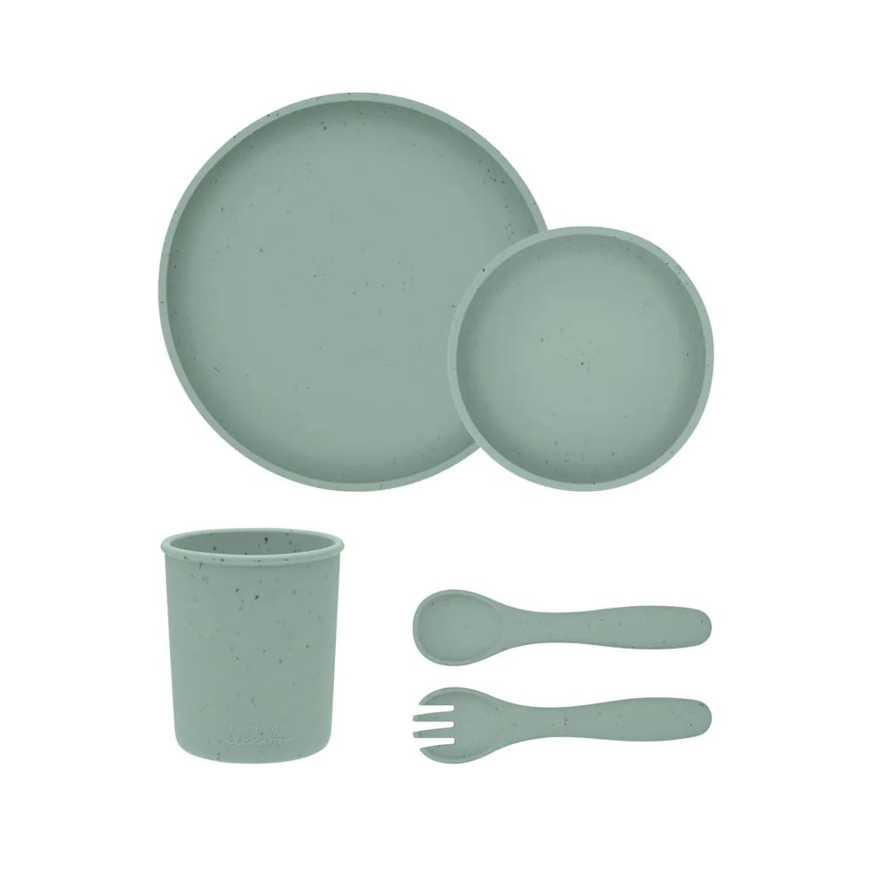 Set tacamuri bebelusi 5 piese Kikka Boo Platinum Silicon Sage - poza 2