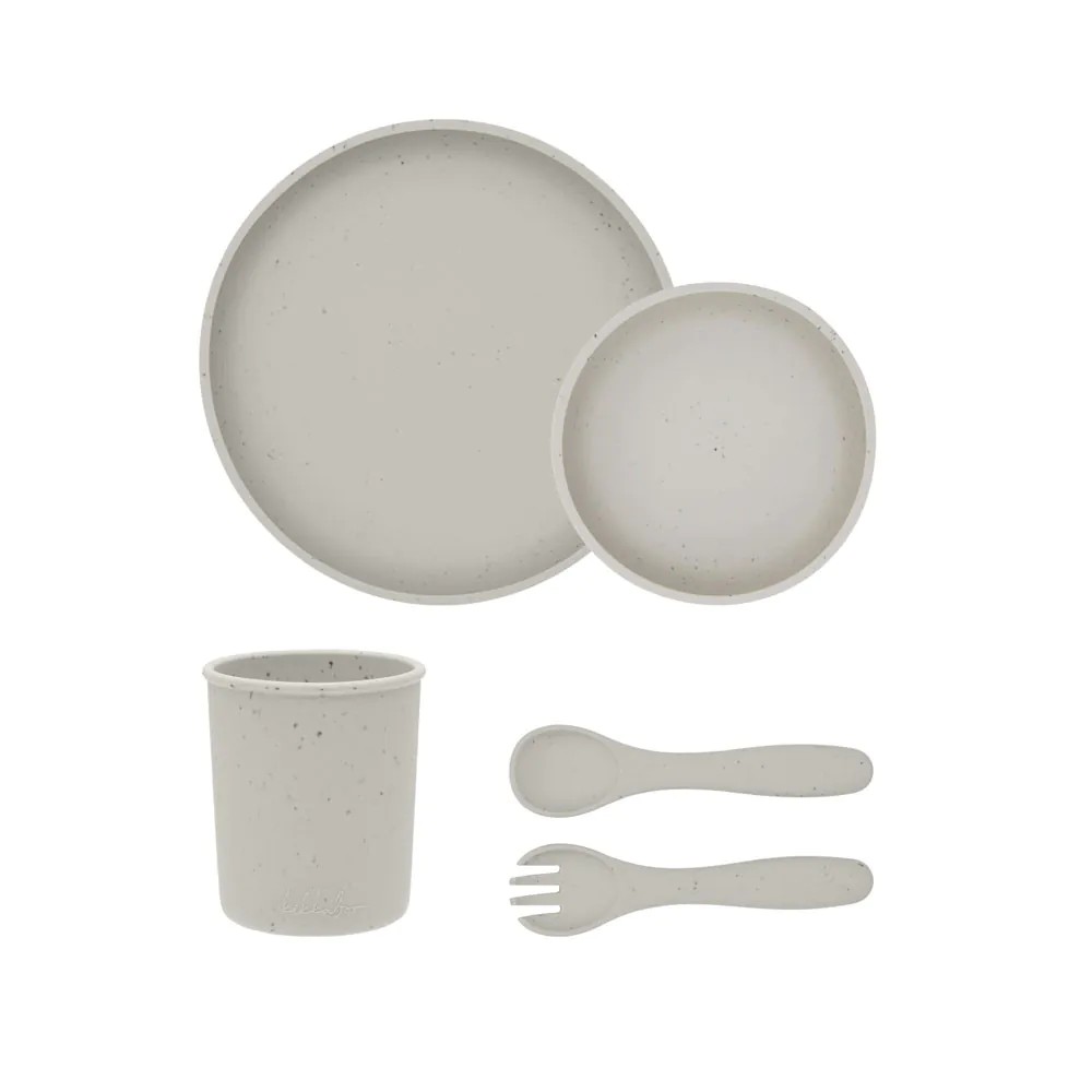 Set tacamuri bebelusi 5 piese Kikka Boo Platinum Silicon Sand - poza 2