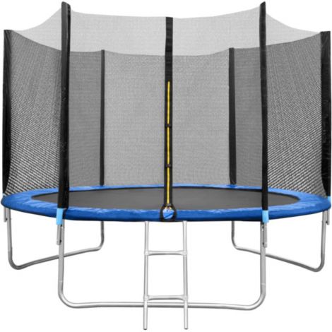 Set Trambulina 244 cm cu plasa si scarita In One - poza 1