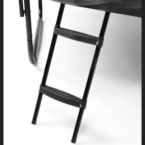 Set trambulina 244 cm cu plasa si scarita Ookee Jump Carbon - poza 3