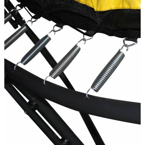 Set trambulina 244 cm cu plasa si scarita Ookee Jump Carbon - poza 5