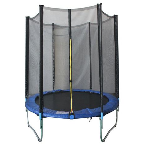 Set trambulina cu plasa de protectie 183 cm KidsCare - poza 1