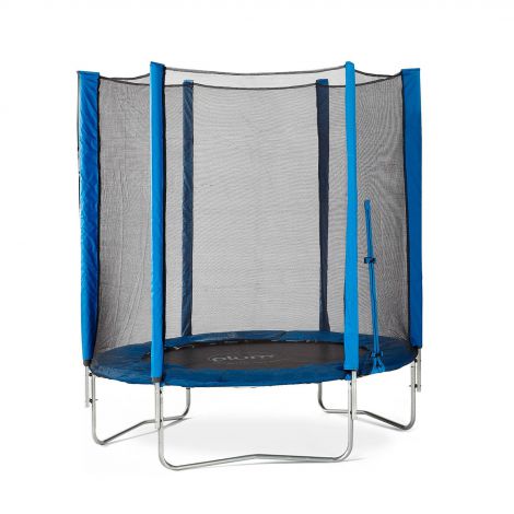 Set trambulina cu plasa de protectie Junior Blue 140 cm PLUM - poza 2