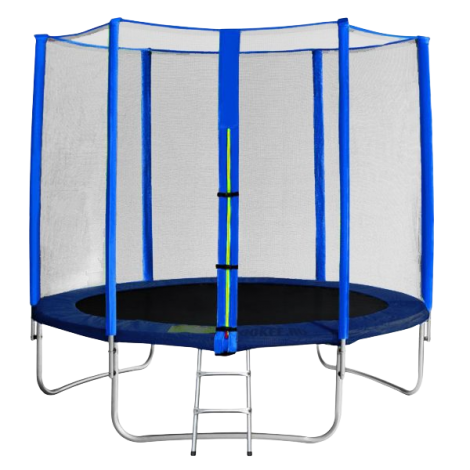 Set trambulina cu plasa de protectie si scarita 250 cm SSP986 - poza 1