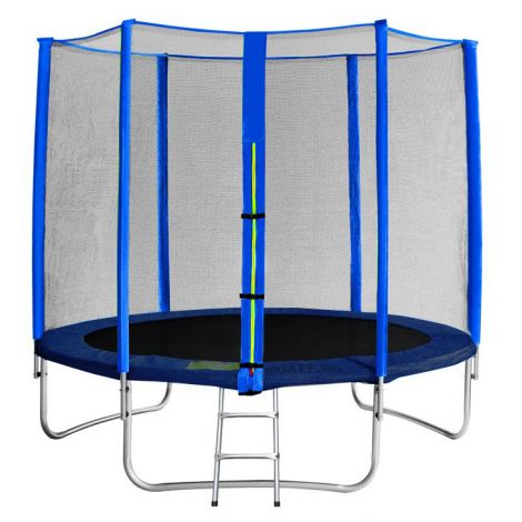 Set trambulina cu plasa de protectie si scarita 250 cm SSP986 - poza 2