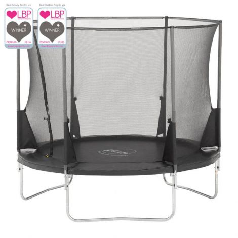 Set trambulina cu plasa de protectie telescopica 305 cm ZONE II EVOLUTION PLUM - poza 2