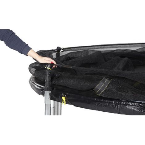 Set trambulina cu plasa de protectie telescopica 305 cm ZONE II EVOLUTION PLUM - poza 4