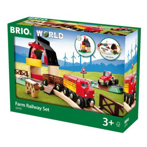 Set tren la ferma 33719 Brio - poza 1