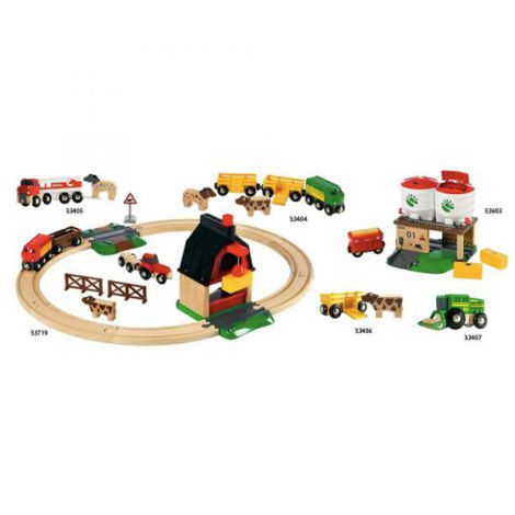 Set tren la ferma 33719 Brio - poza 2