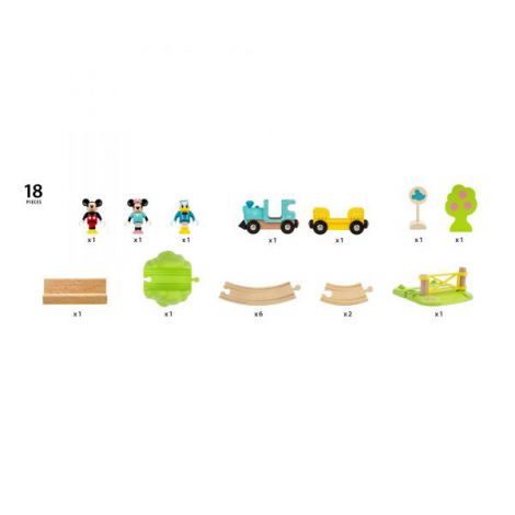 Set tren mickey mouse 32277 Brio - poza 5