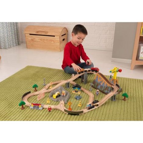 Set Trenulet din lemn de construit Bucket Top - poza 2