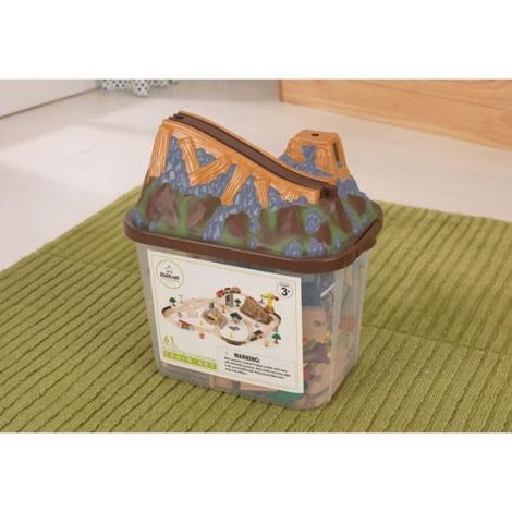 Set Trenulet din lemn de construit Bucket Top - poza 5