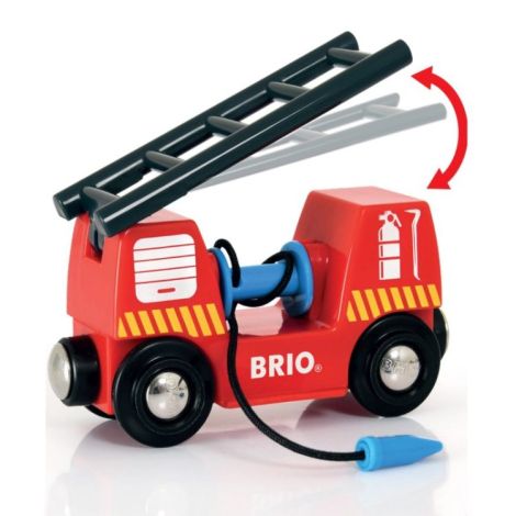 Set trenulet pompieri BRIO, 3+ ani - poza 3