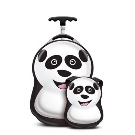 Set Troler si Ghiozdan Cheri the Panda