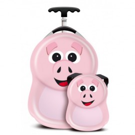 Set Troler si Ghiozdan Pookie the Pig - poza 1
