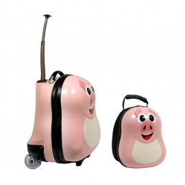 Set Troler si Ghiozdan Pookie the Pig - poza 2
