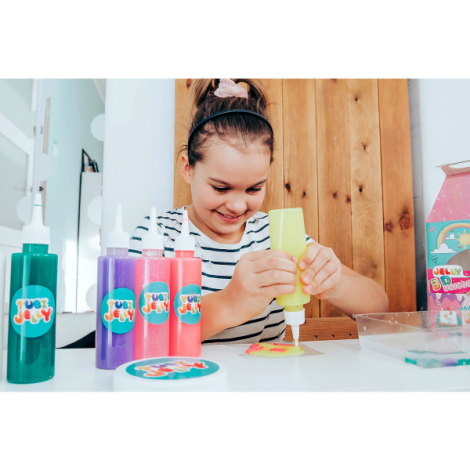 SET TUBI JELLY (gel modelator) cu 6 culori , DULCIURI - poza 2