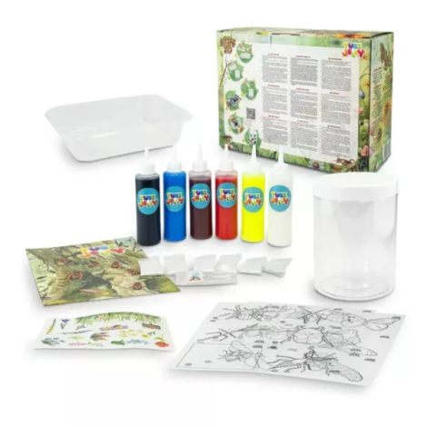 Set TUBI JELLY (gel modelator) cu 6 culori , INSECTE - poza 2