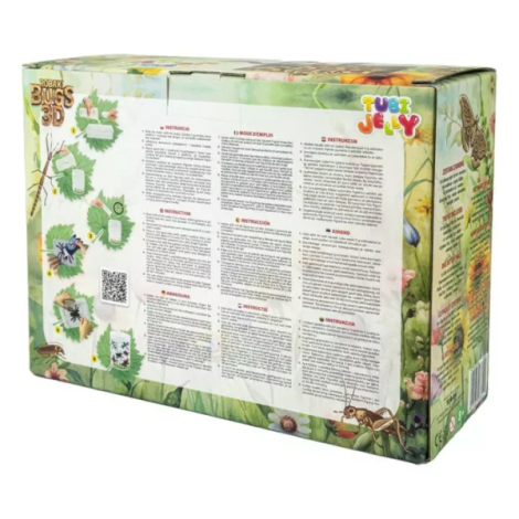 Set TUBI JELLY (gel modelator) cu 6 culori , INSECTE - poza 3