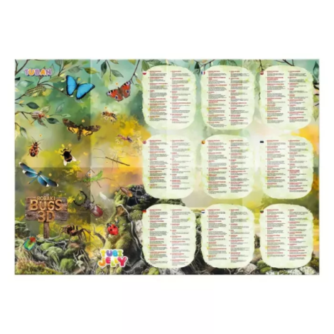 Set TUBI JELLY (gel modelator) cu 6 culori , INSECTE - poza 5