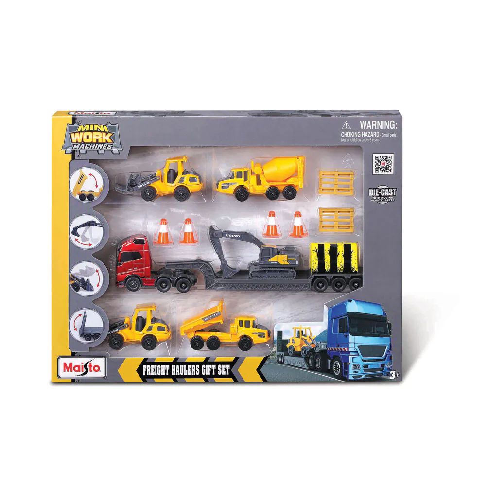 Set vehicule utilitare Maisto Mini Work Machines diverse modele - poza 1