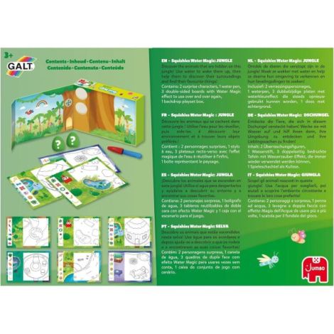 Set water magic de colorat: in jungla cu squishies - poza 4