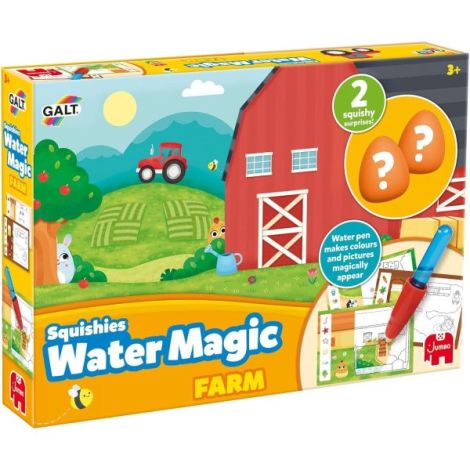 Set water magic de colorat: la ferma cu squishies - poza 1