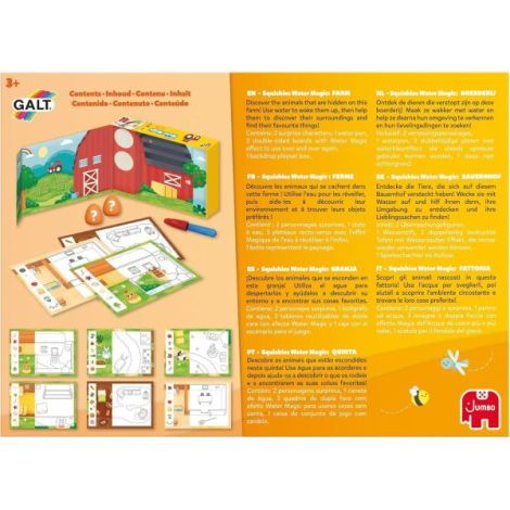 Set water magic de colorat: la ferma cu squishies - poza 2