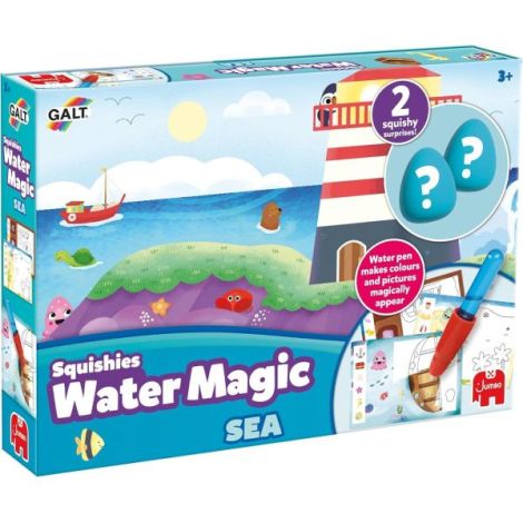 Set water magic de colorat: la mare cu squishies - poza 1
