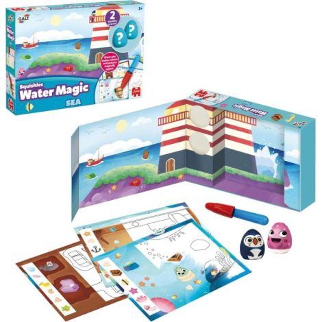 Set water magic de colorat: la mare cu squishies - poza 2