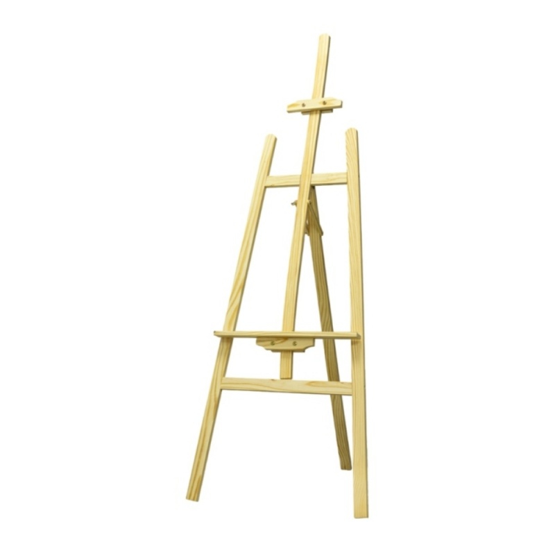 Sevalet de camp din lemn pentru pictura, 95 cm