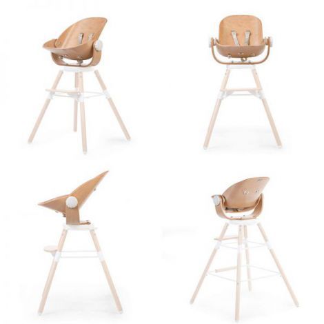 Sezut nou-nascut pentru scaun de masa Childhome Evolu 2 Evolu One.80, Natural Alb - poza 2