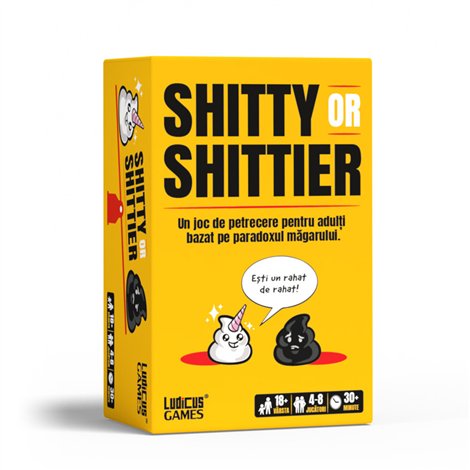 Shitty or Shittier, paradoxul magarului, joc de petrecere
