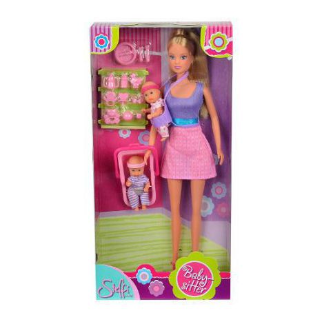 Simba Papusa Steffi Baby Sitter - poza 1